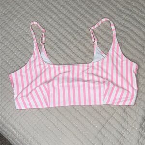 Old Navy Striped Scoop Neck Bikini Swim Top | Size 3X